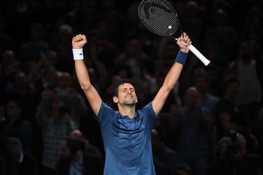 Novak Djokovic Rolex Paris Masters 2018