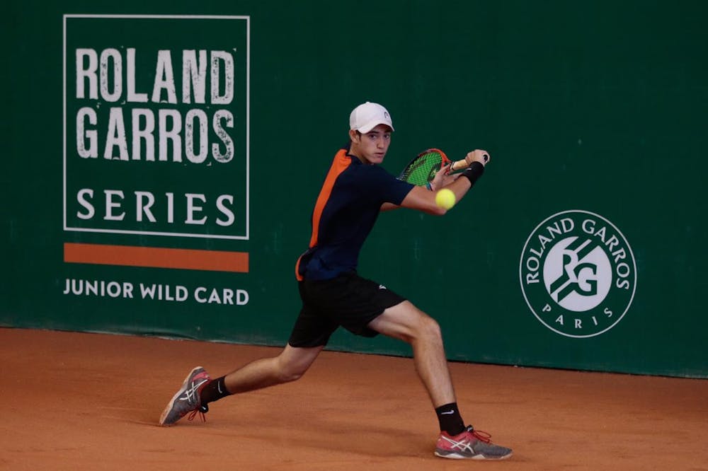 Gustavo Heide winner of the Brazilian Roland-Garros Junior Wild Card Series 2019