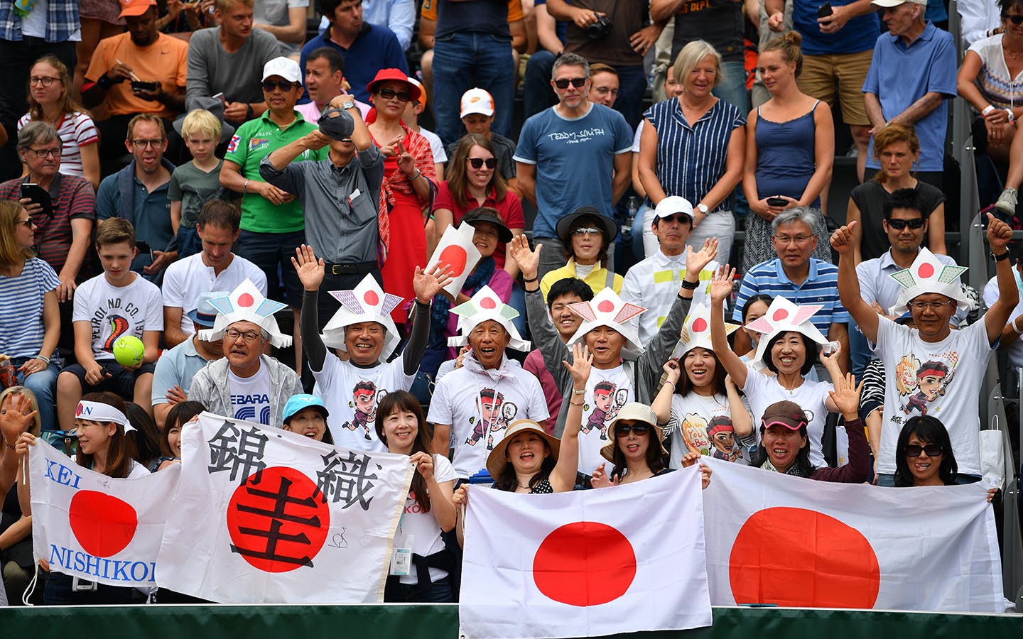 Spectateurs japonais