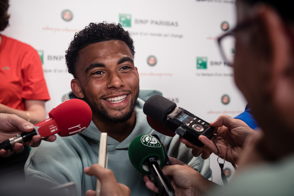 Arthur Fils, press, Roland-Garros 2023