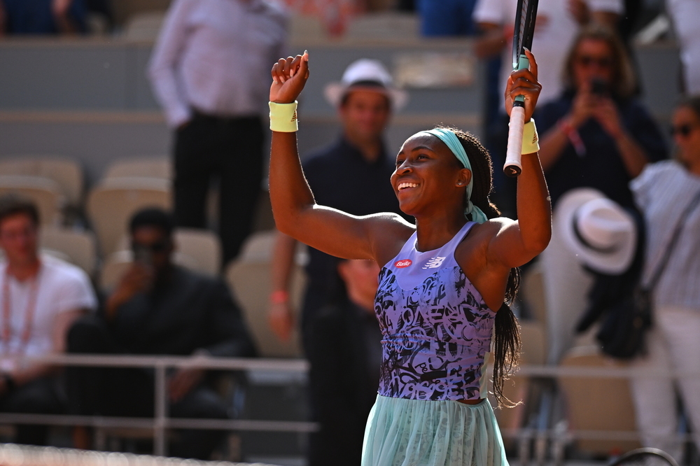 Cori Gauff, Roland-Garros 2022, Simple Dames, 1/2 Finale, 