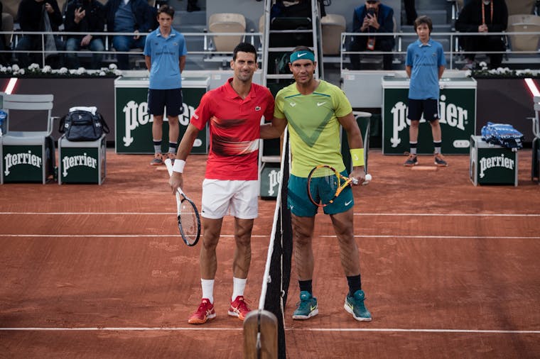 Novak Djokovic & Rafael Nadal / Quarts de finale Roland-Garros 2022