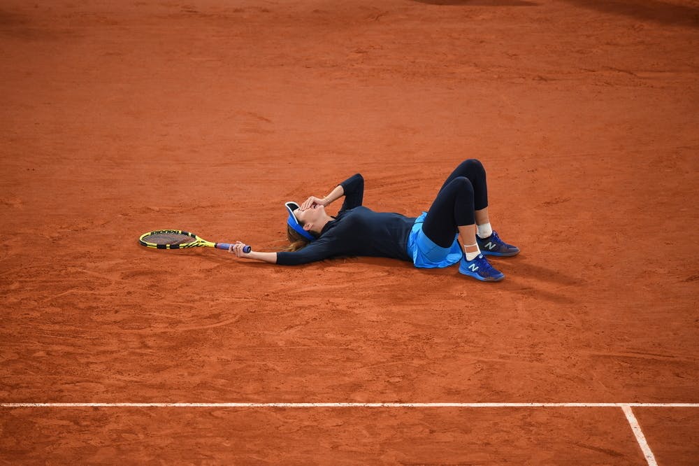 Danielle Collins, Roland-Garros 2020, quart de finale