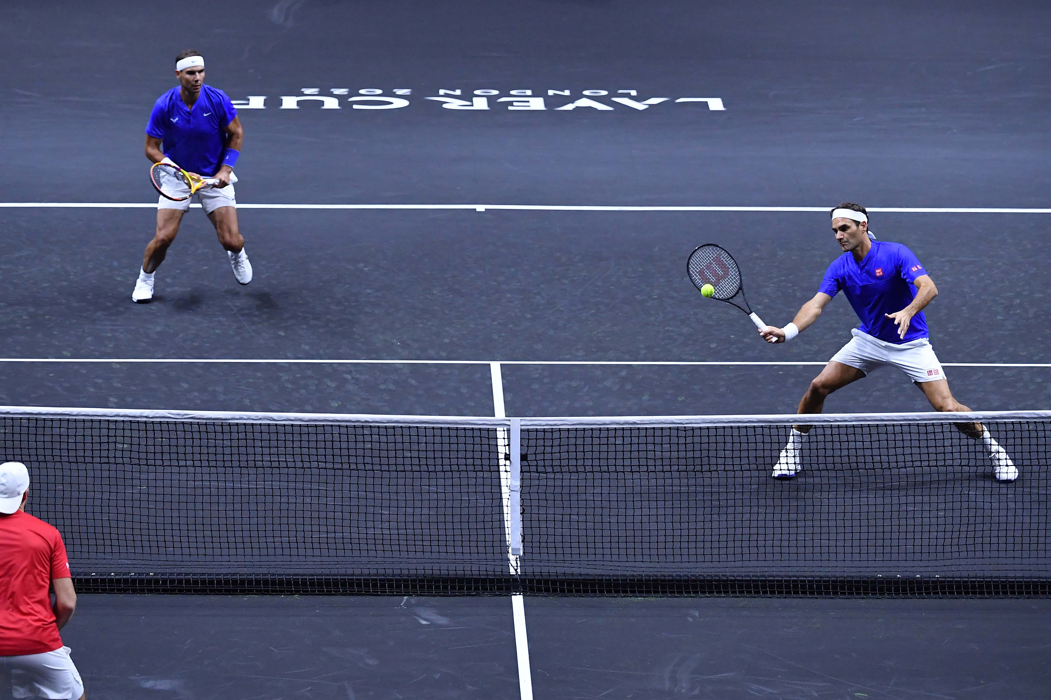 Rafael Nadal & Roger Federer / Laver Cup 2022