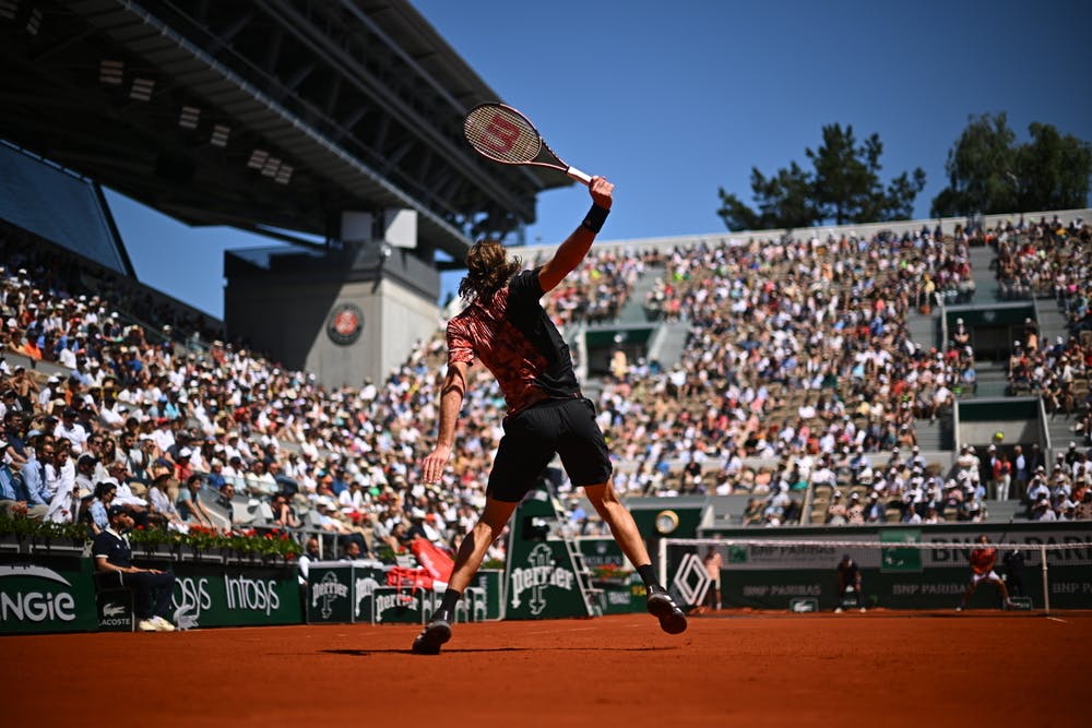 Stefanos Tsitsipas, second round, Roland-Garros 2023