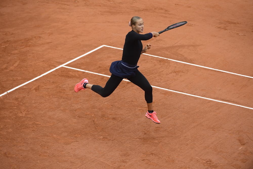 Anna Karolina Schmiedlova, Roland Garros 2020, second round