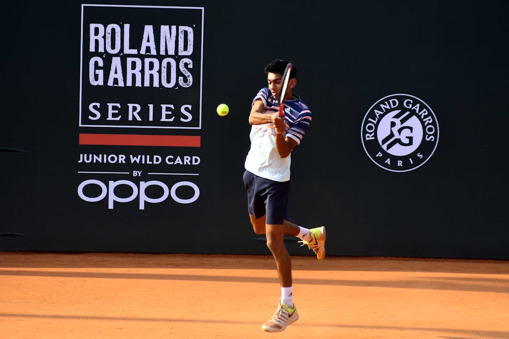 Dev V Javia Roland-Garros wild card series by OPPO