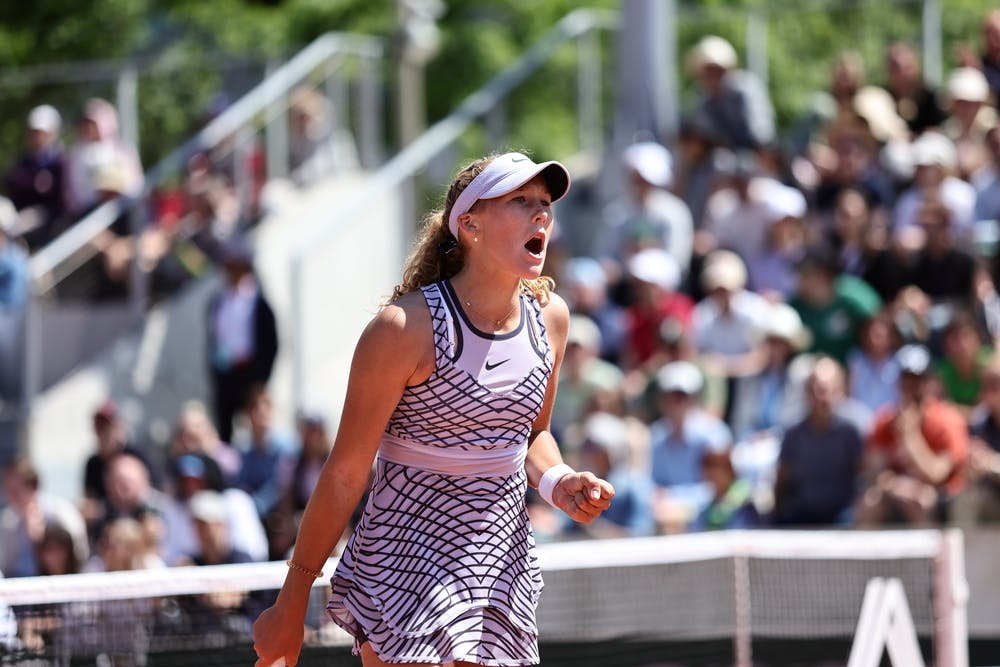 Mirra Andreeva, 3e tour, qualifications, Roland-Garros 2023