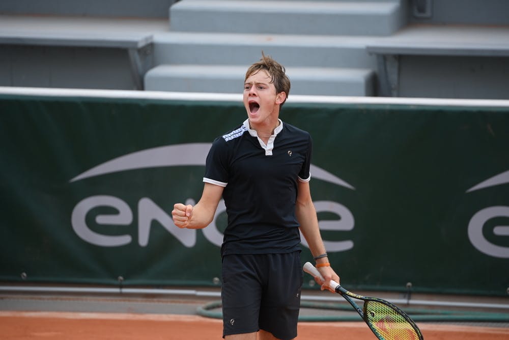 Guy Den Ouden, Roland Garros 2020, quarter-finals