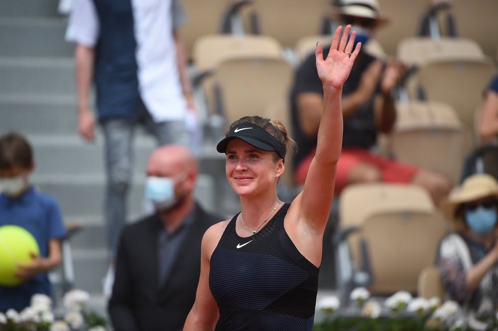 Elina Svitolina, Roland Garros 2021, second round