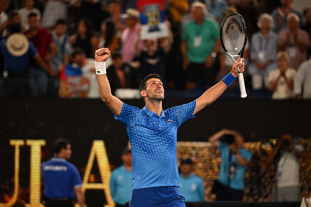 Novak Djokovic / Demi-finales Open d'Australie 2023