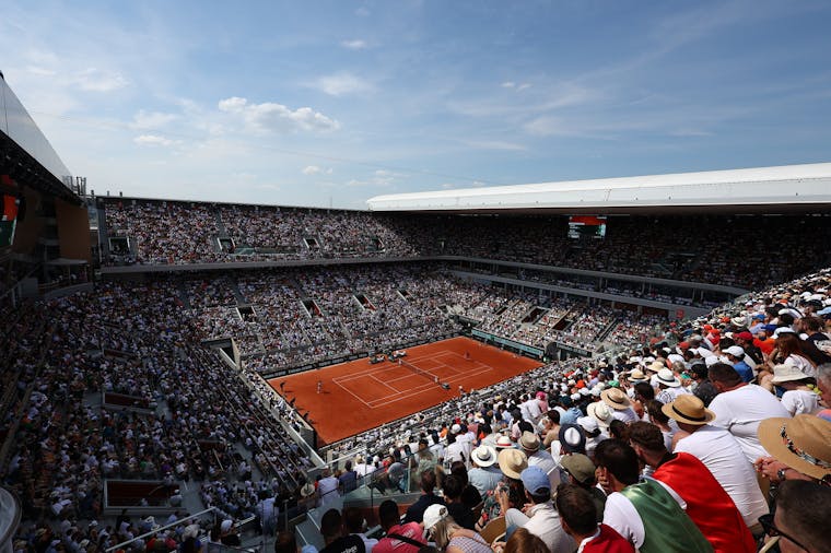 Spectateurs / Demi-finales Roland-Garros 2023