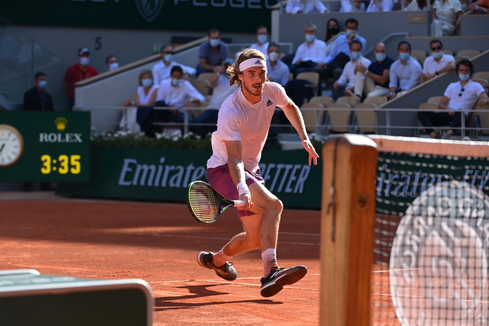 Stefanos Tsitsipas, Roland Garros 2021, semi-final