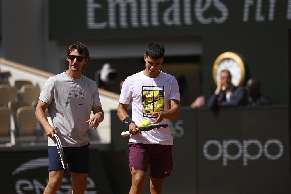 Juan Carlos Ferrero, Carlos Alcaraz, Roland-Garros 2023