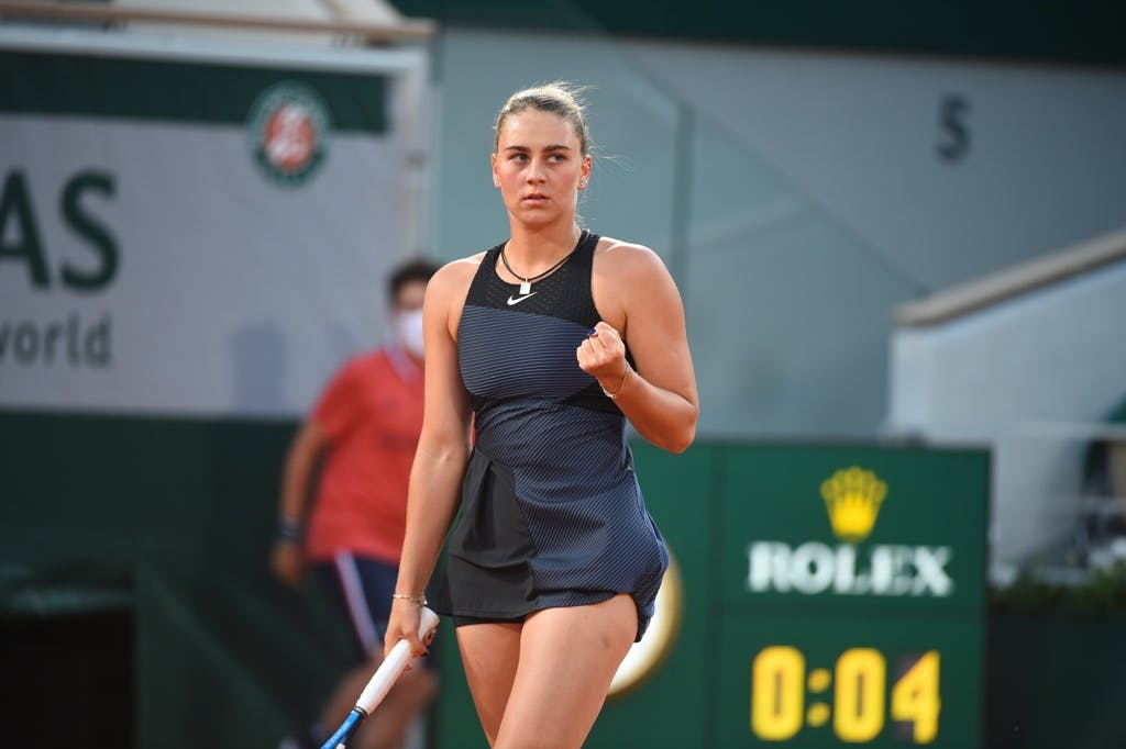 Marta Kostyuk, Roland Garros 2021, fourth round