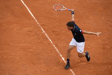 Dominic Thiem, Roland-Garros 2018, 1er tour