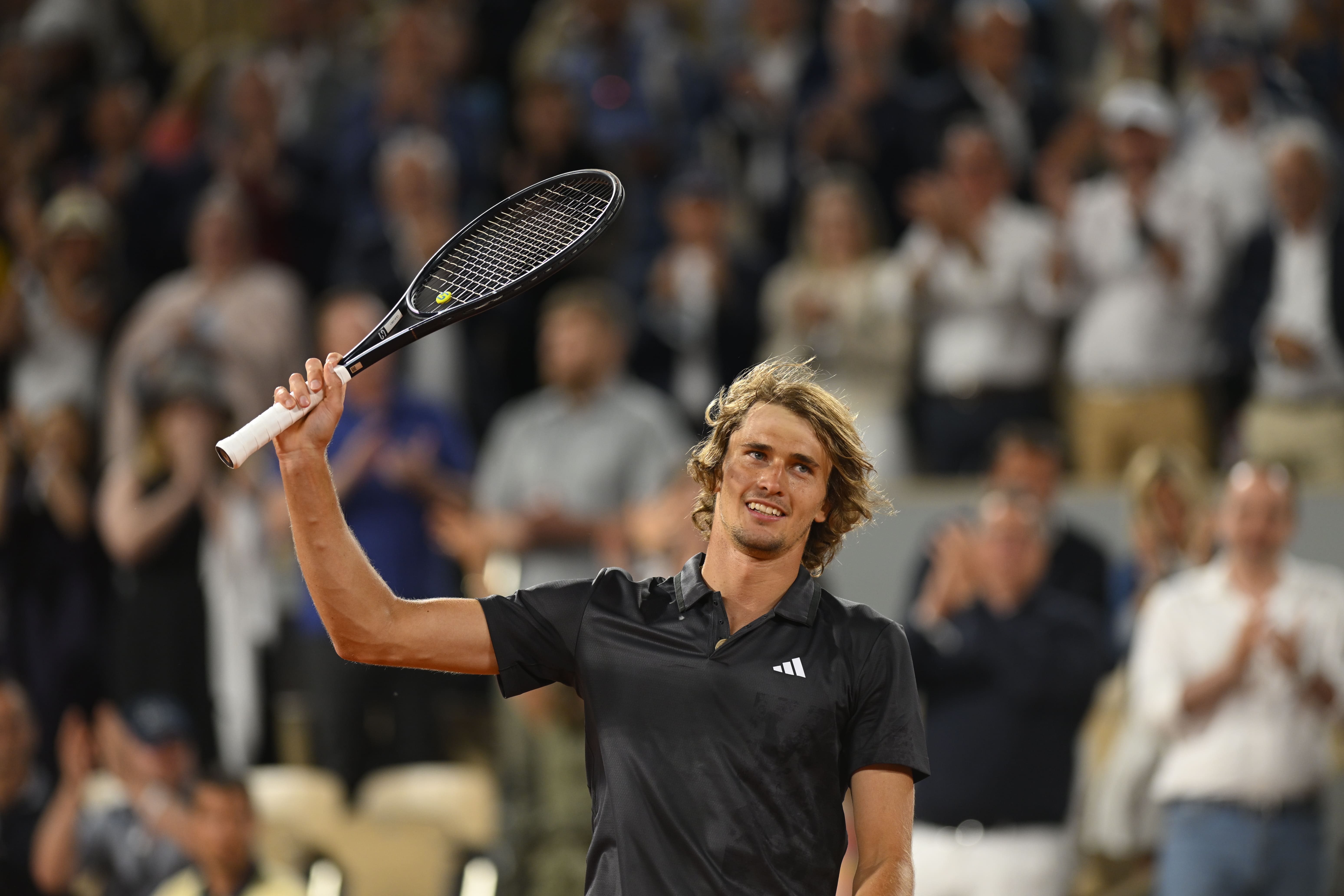 Alexander Zverev, 2e tour, Roland-Garros 2023 