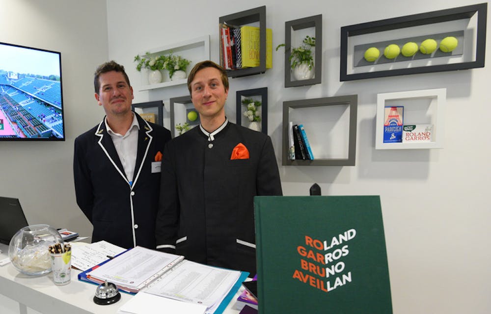 Roland-Garros concierge.