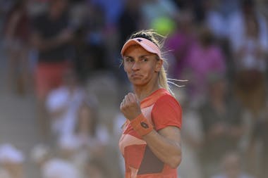 Lesia Tsurenko, third round, Roland-Garros 2023
