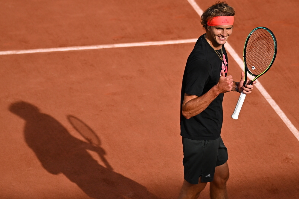 Alexander Zverev, entraînement, Roland-Garros 2022, 18/05/2022