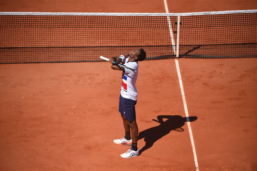 Gael Monfils, Roland Garros 2021, first round