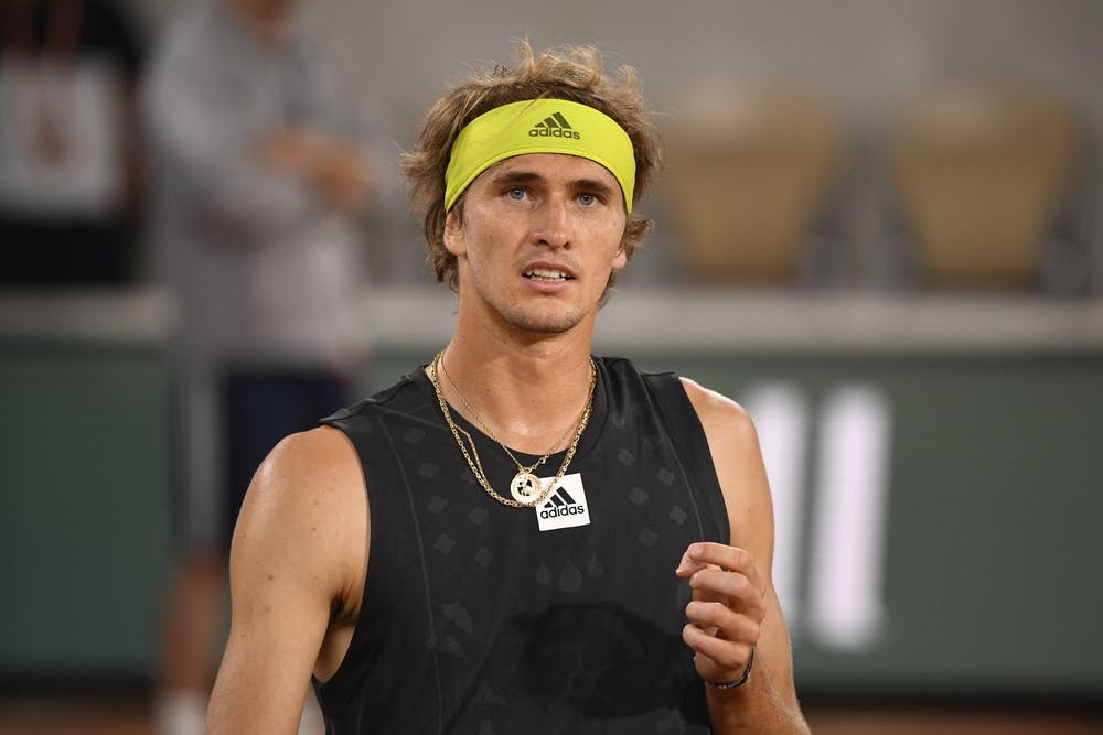 Alexander Zverev, entraînement, Roland-Garros 2022