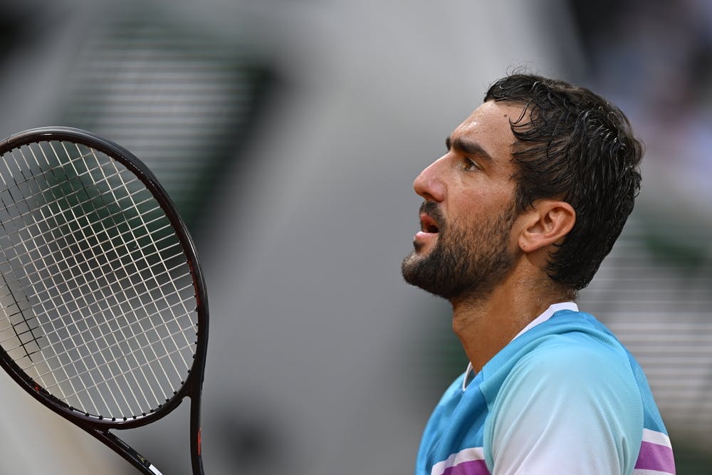 Marin Cilic, demi-finales, Roland-Garros 2022