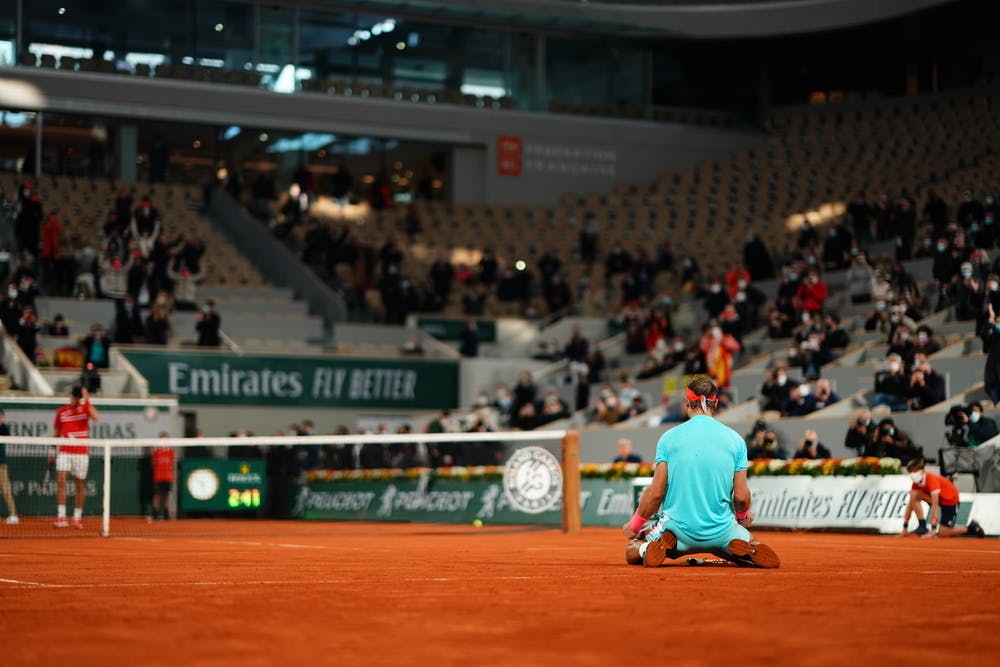 Nadal revels in tying Federer's record of 20 Slams RolandGarros