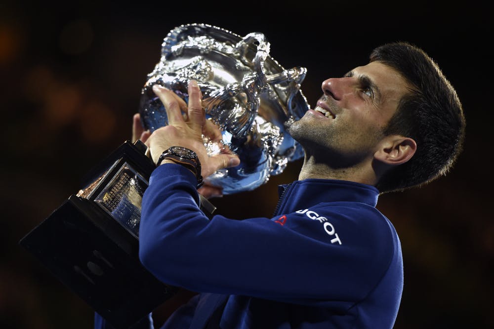Novak Djokovic, Open d'Australie 2016, remise des prix
