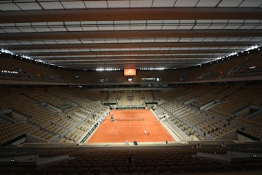 Court Philippe-Chatrier roof, Roland Garros 2020