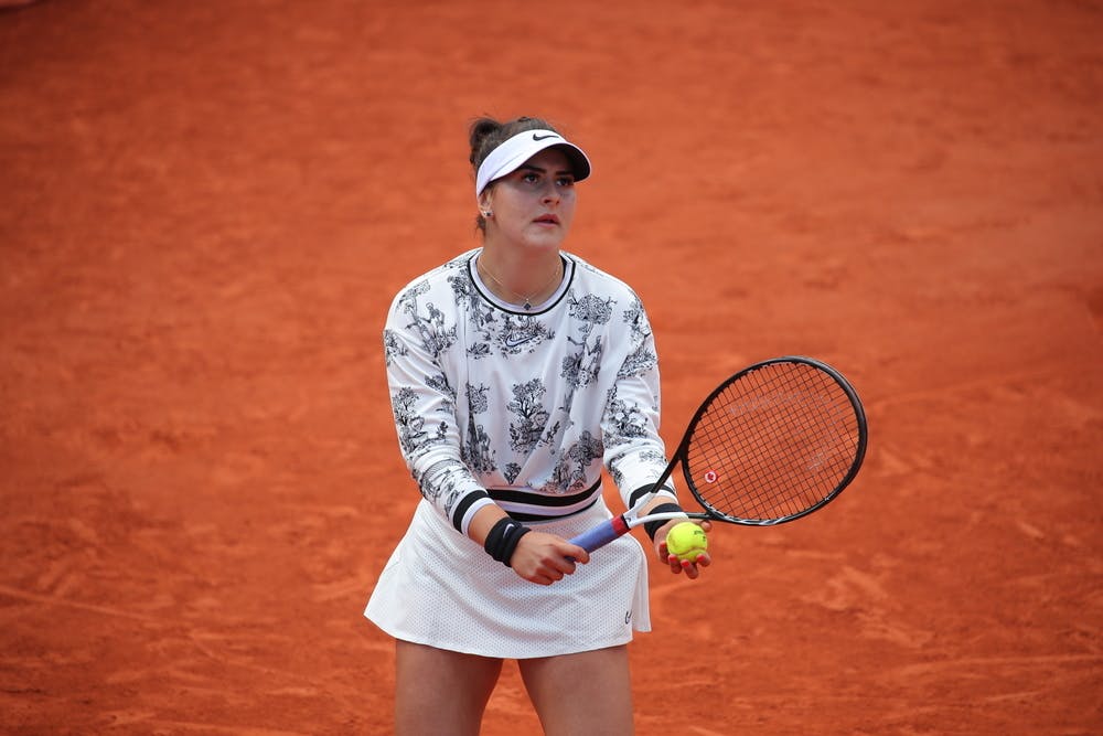 Bianca Andreescu, Roland Garros 2019 first round