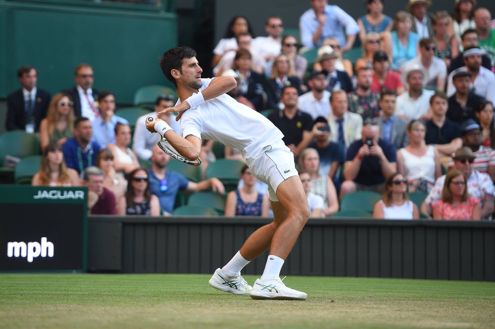 Novak Djokovic flexible Wimbledon 2018
