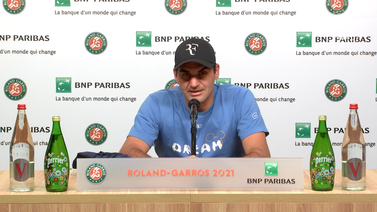 Roger Federer Conférence de presse 