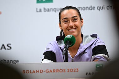 Caroline Garcia, Roland-Garros 2023, Media Day