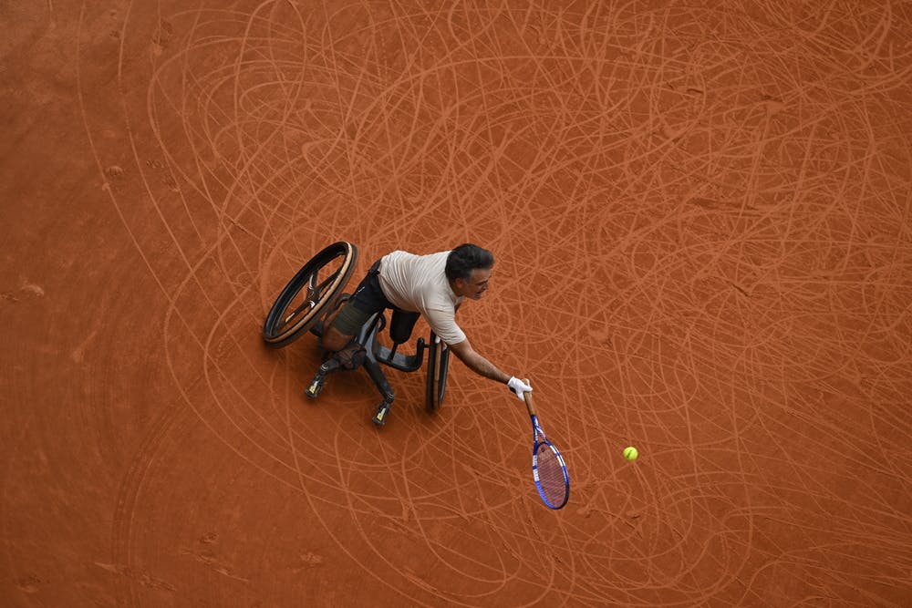 Stephane Houdet, Roland-Garros 2022, Tennis Fauteuil Double Messieurs, 1/2 Finale,