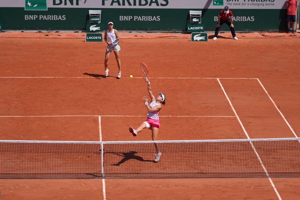 Irina-Camelia Begu, Nadia Podoroska, Roland-Garros 2021, quarter-final