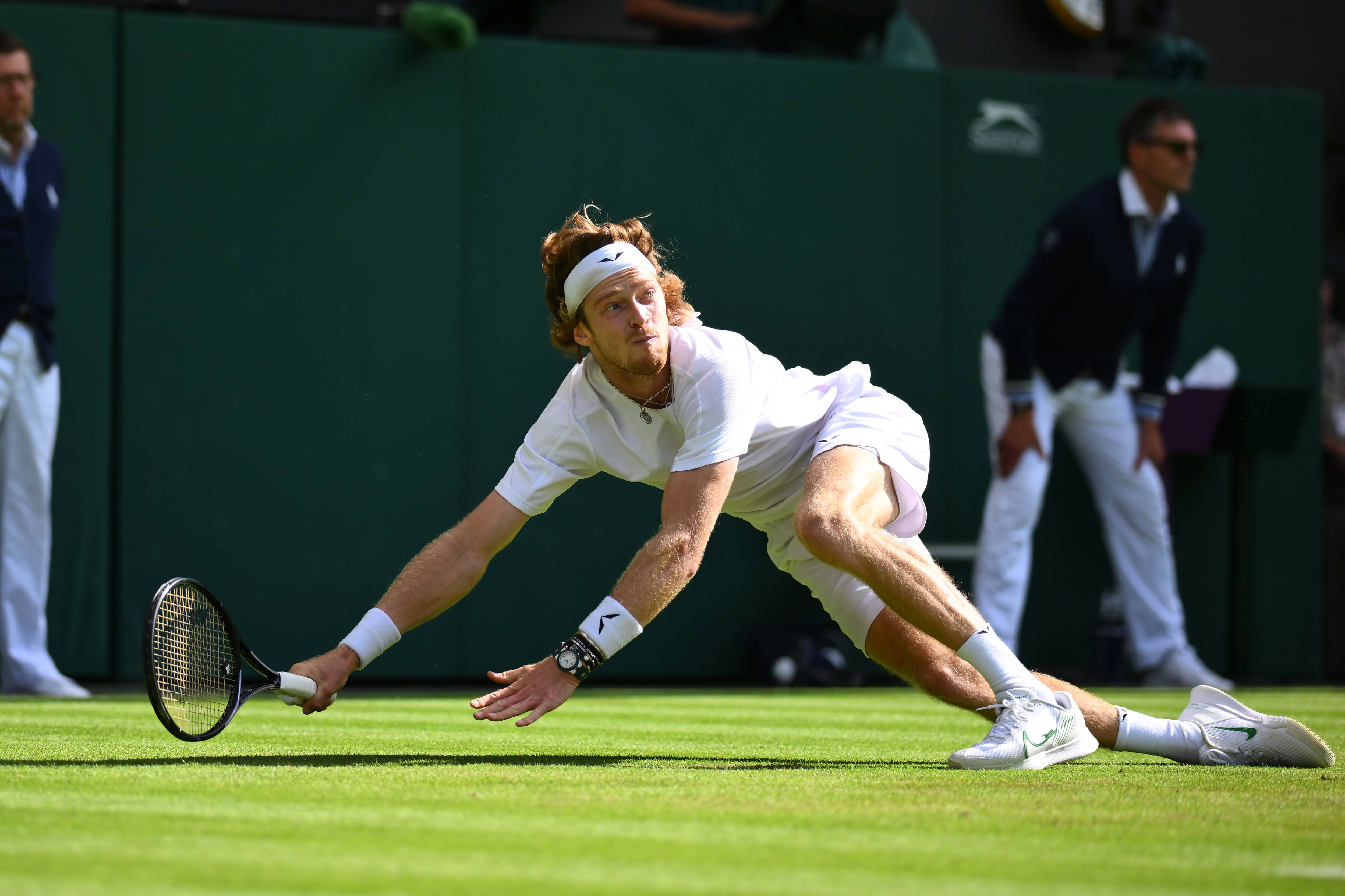 Andrey Rublev / Wimbledon 2023