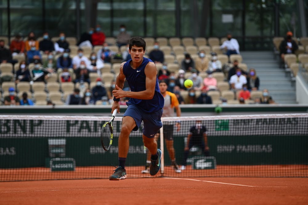 Carlos Alcaraz, Roland Garros 2021, third round