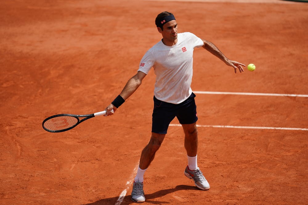 Roland-Garros 2019 - Roger Federer - entraînement