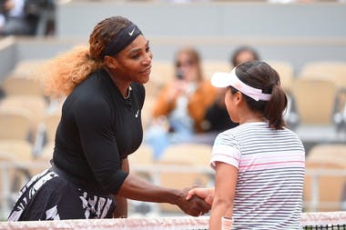 Serena Williams and Kurumi Nara
