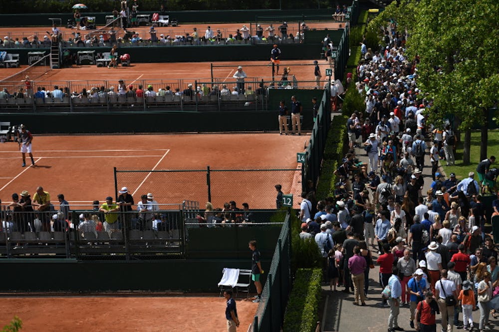Allées de Roland-Garros qualifications qualifying draws.