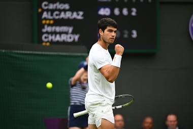 Carlos Alcaraz / 1er tour Wimbledon 2023
