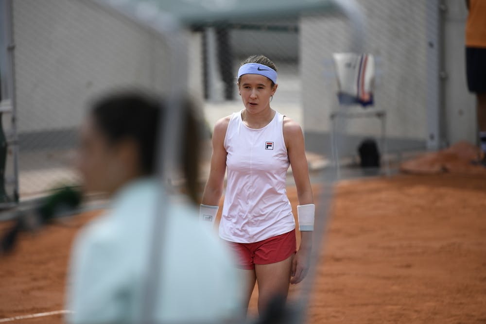 Nikola Bartunkova, Roland-Garros 2022, Simple Filles, 2eme Tour, 