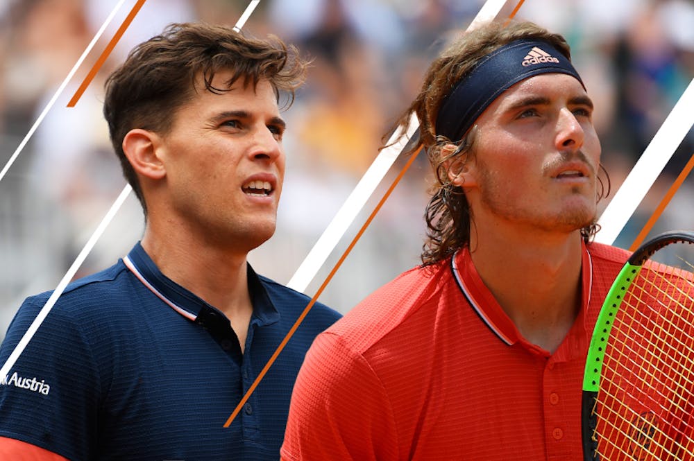 Thiem Tsitsipas 2nd round Roland-Garros 2018.