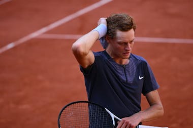 Jannik Sinner, second round, Roland-Garros 2023