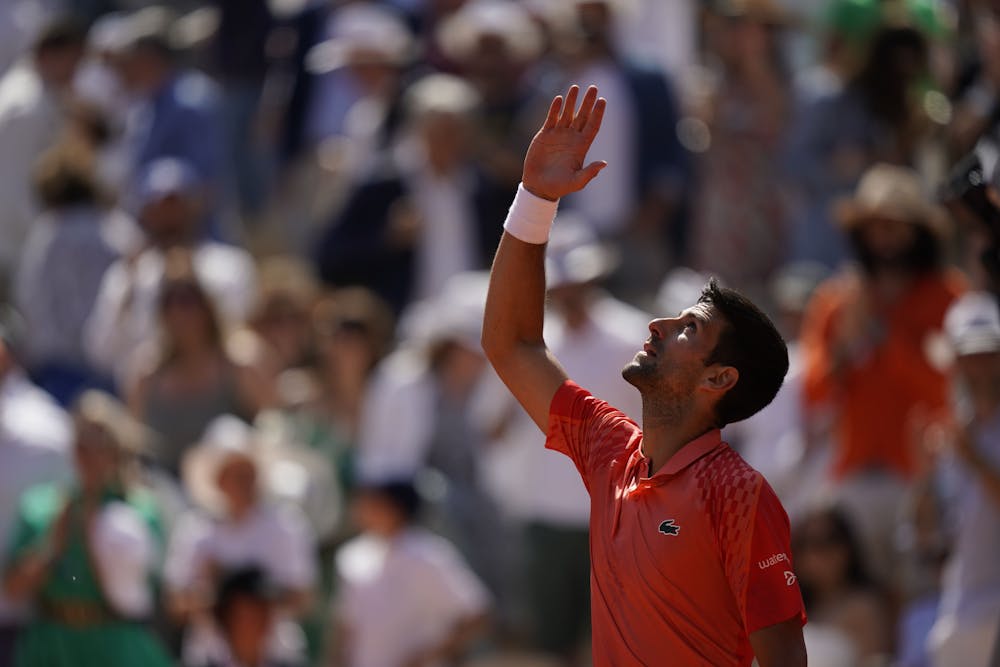 Novak Djokovic, 1er tour, Roland-Garros 2023