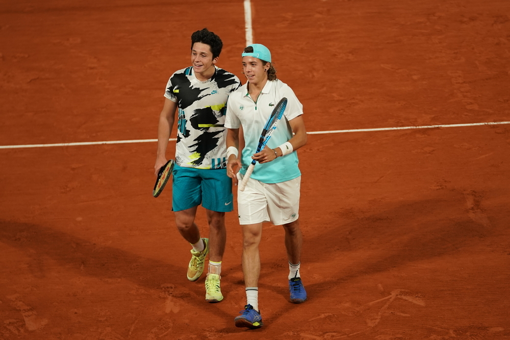 Harold Mayot Arthur Cazaux Roland-Garros 2020