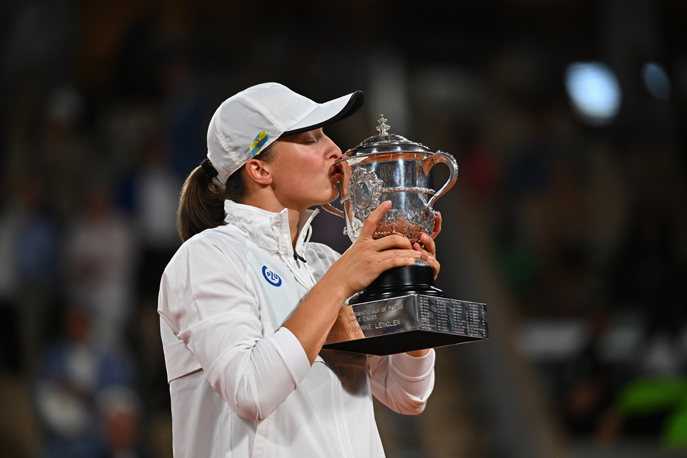 Iga Swiatek, Roland-Garros 2022, Simple Dames, Remise de Prix, 