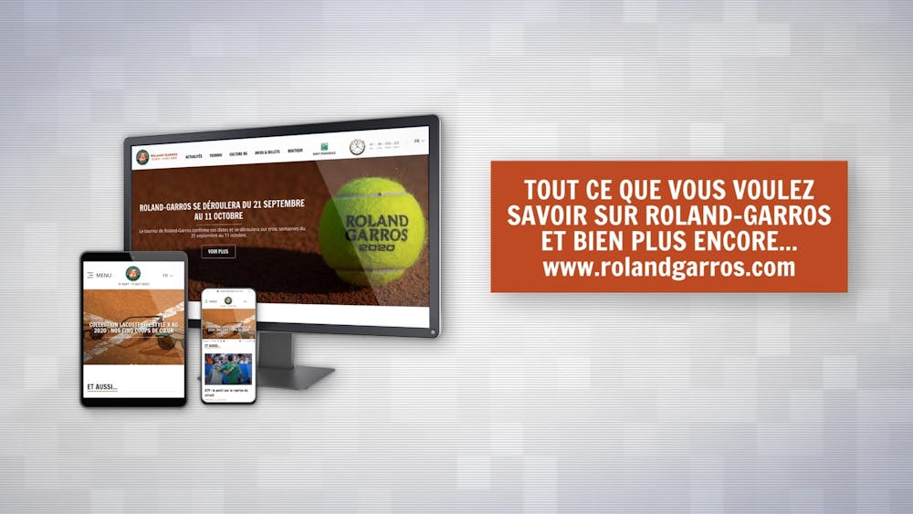 Promo vidéo Roland-Garros.com