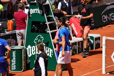 Carlos Alcaraz & Novak Djokovic / Journée Yannick Noah